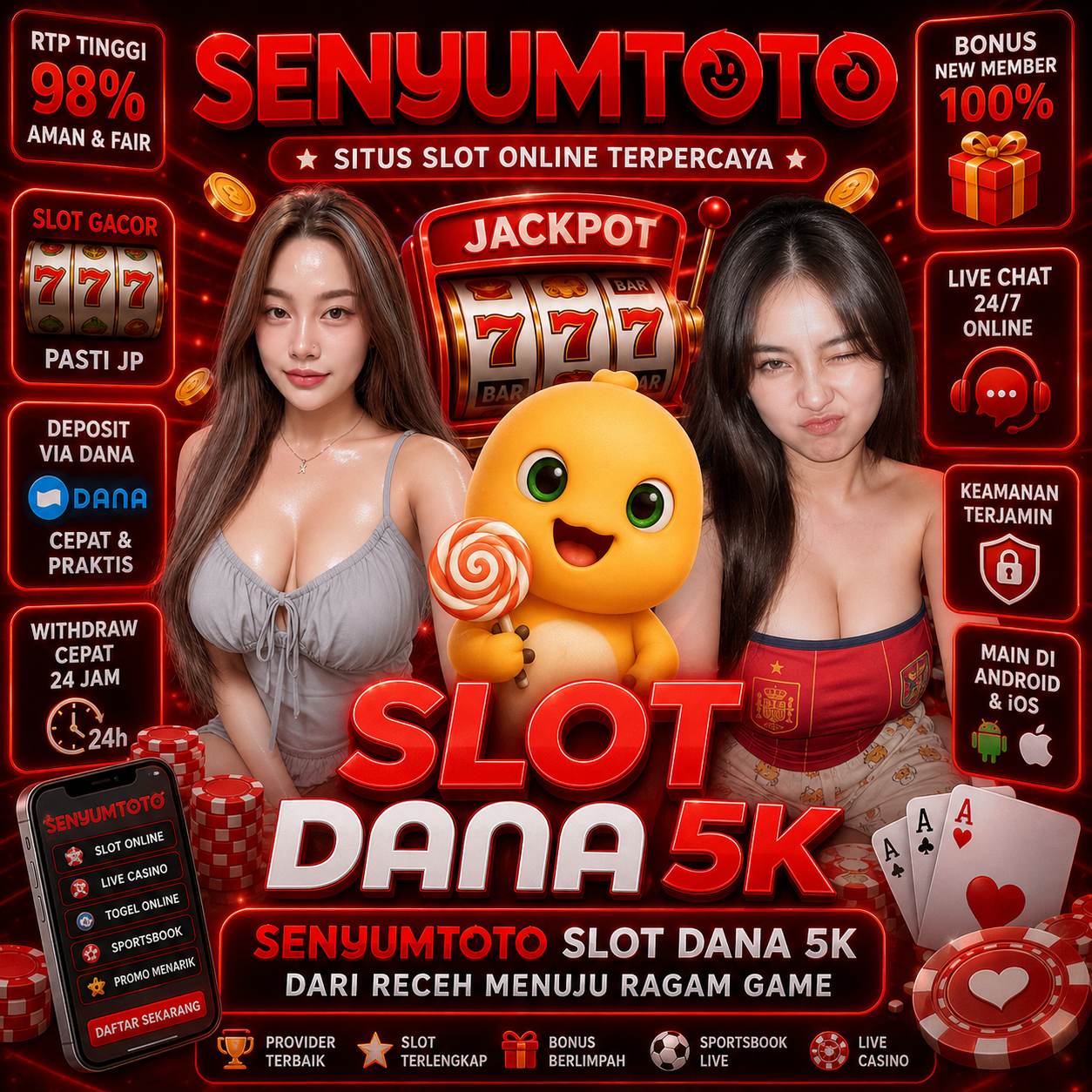 SLOT DANA 5K